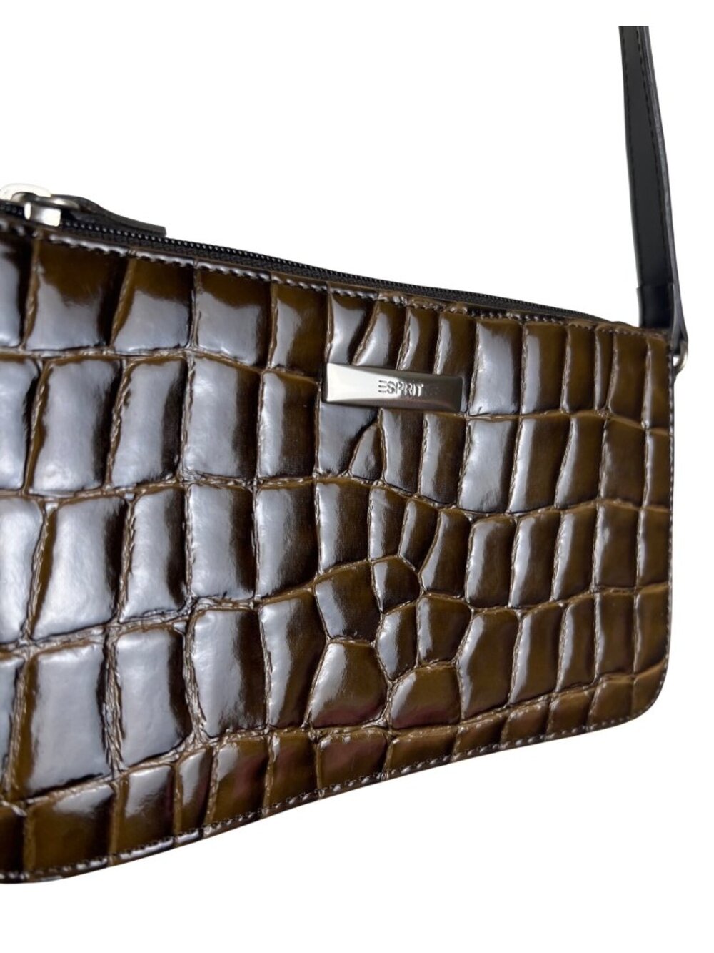 Esprit Embossed Shoulder Bag